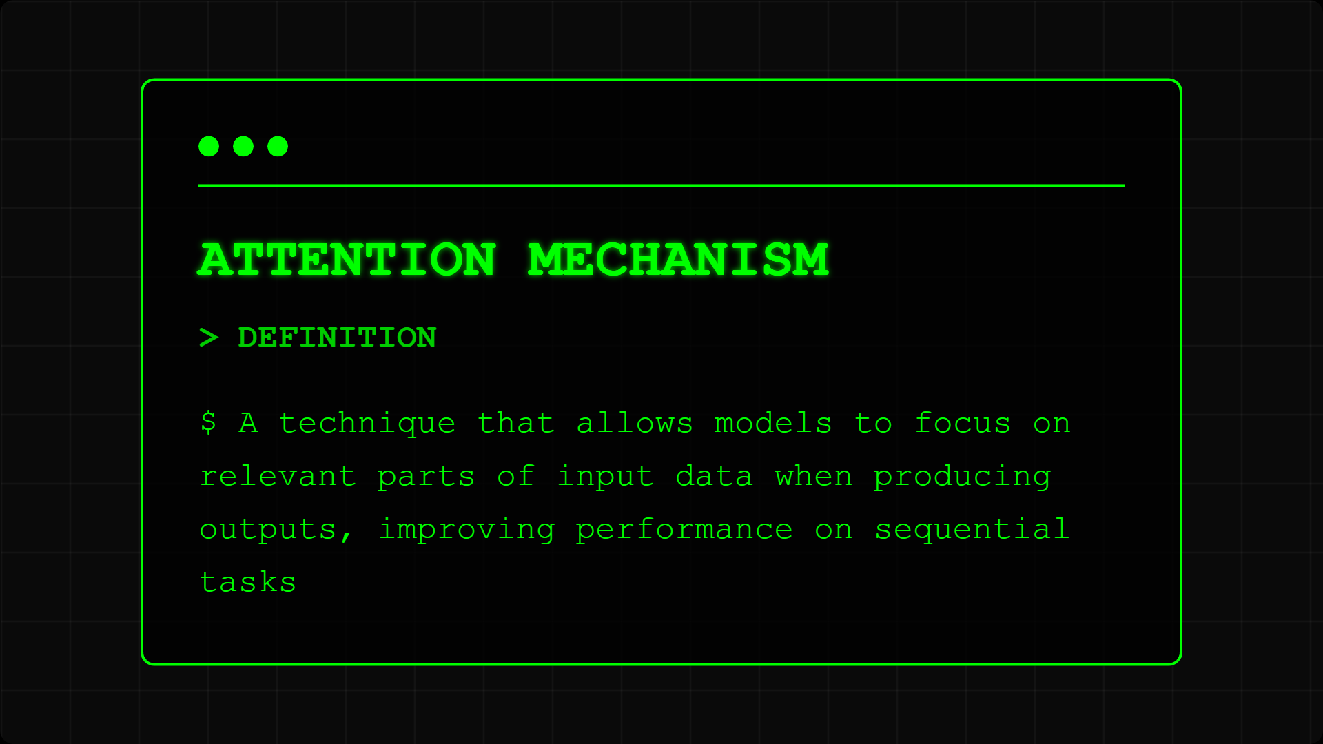 Attention Mechanism Definition - How AI learned to focus on what matters