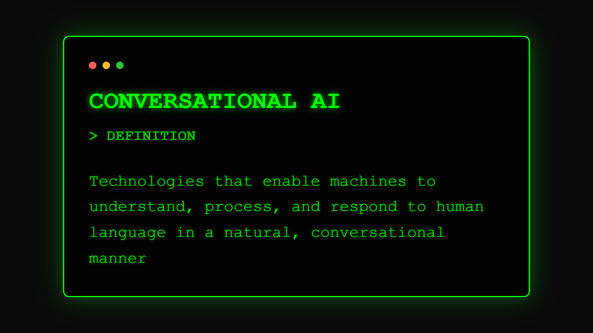 Conversational AI Definition - Beyond basic chatbots