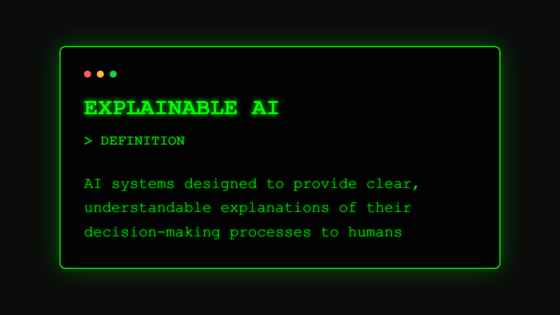 Explainable AI Definition - Making black box AI transparent