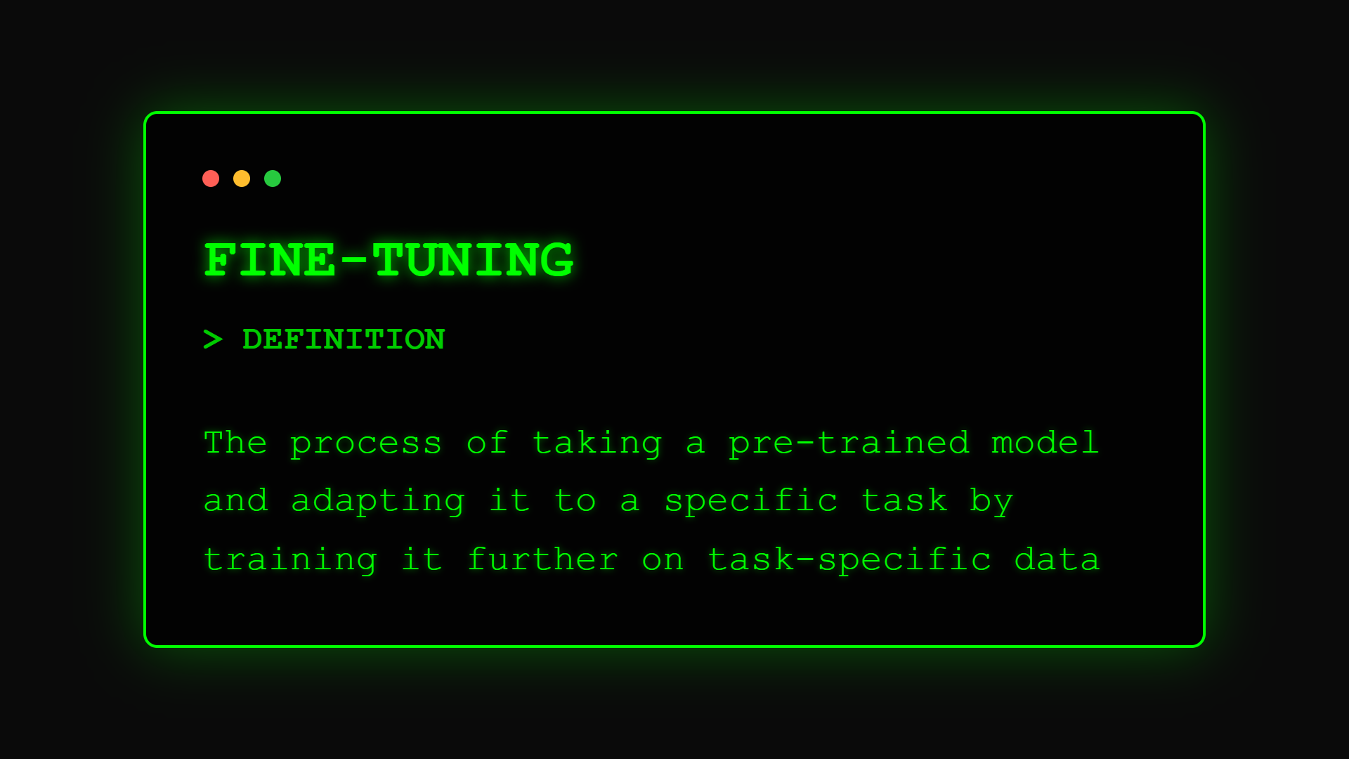 Fine-tuning Definition - Customizing AI for your business