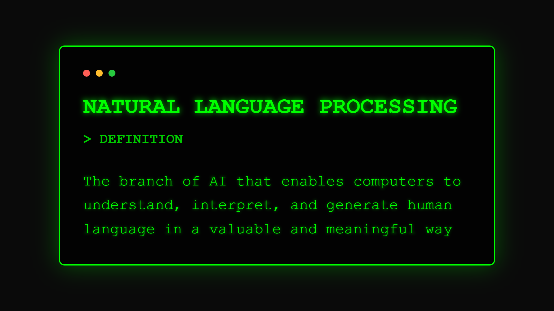 Natural Language Processing Definition - Teaching machines to understand human language