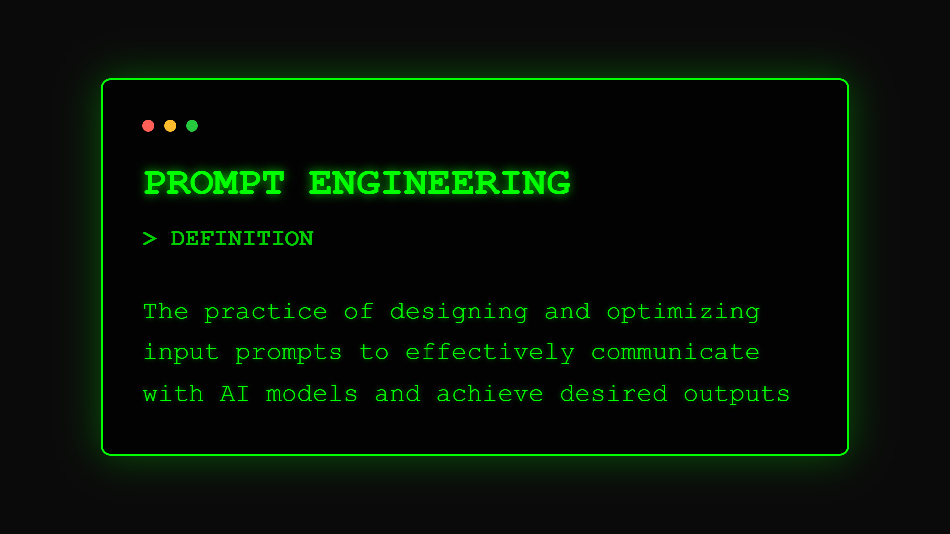 Prompt Engineering Definition - The art of talking to AI