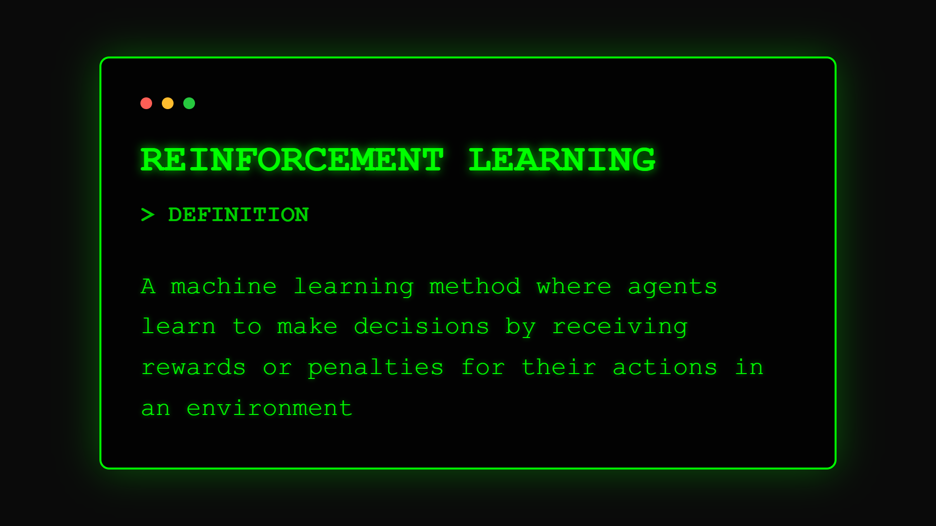 Reinforcement Learning Definition - AI that learns like we do