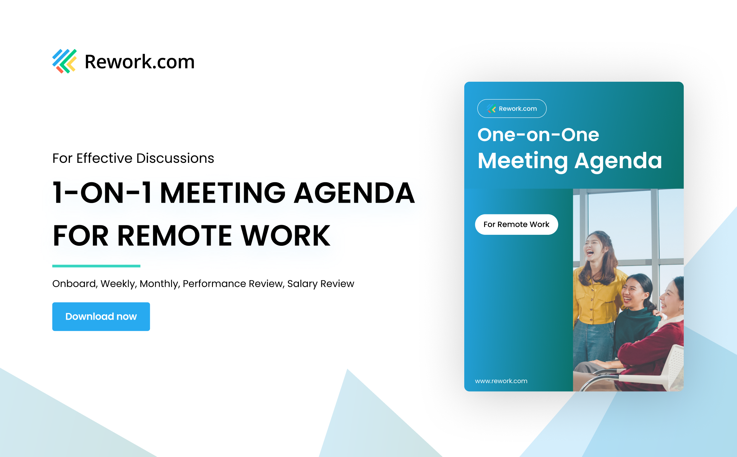 Free Download: One-on-One Meeting Agenda Templates for Remote Work