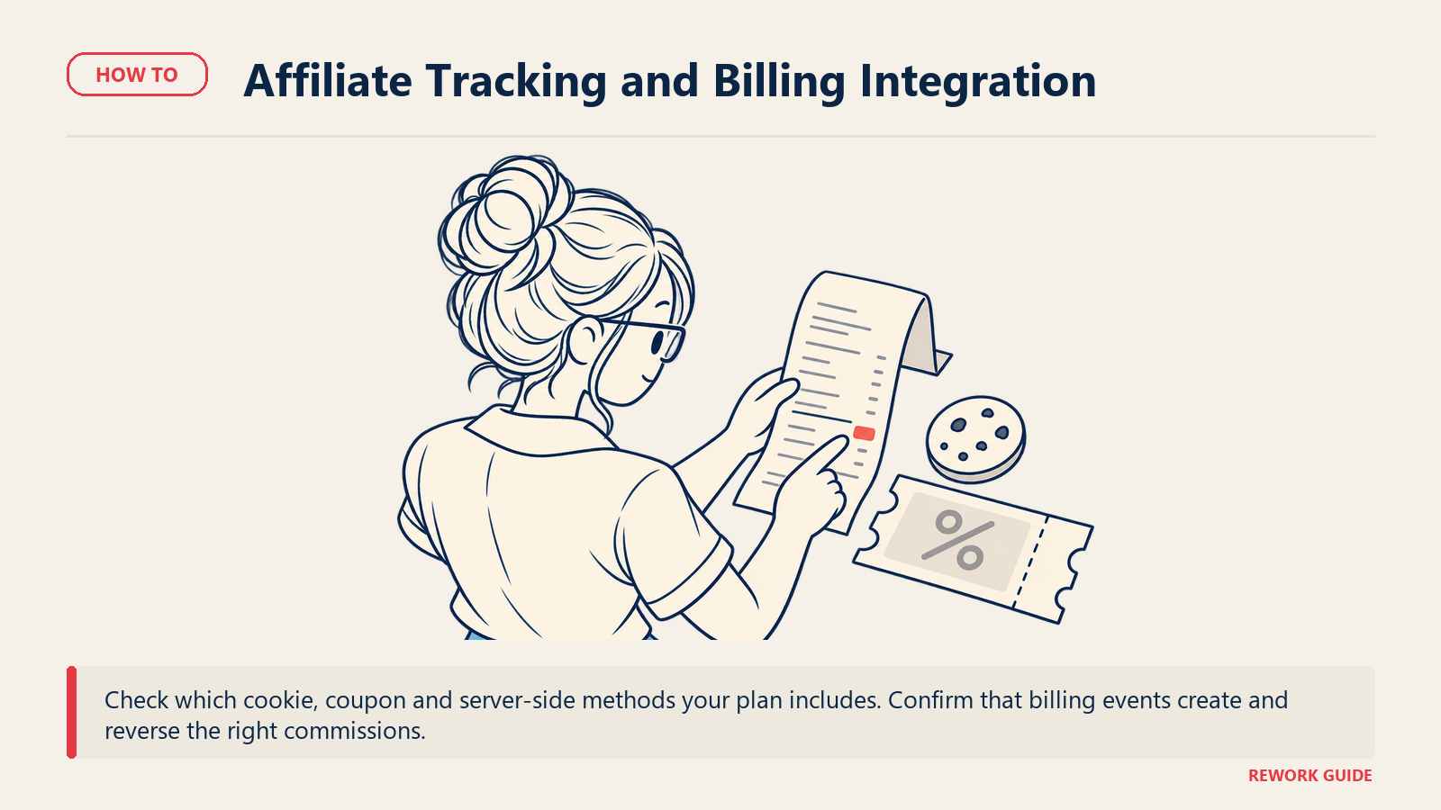 Merchant checking cookie, coupon and backend evidence against one affiliate-attributed order