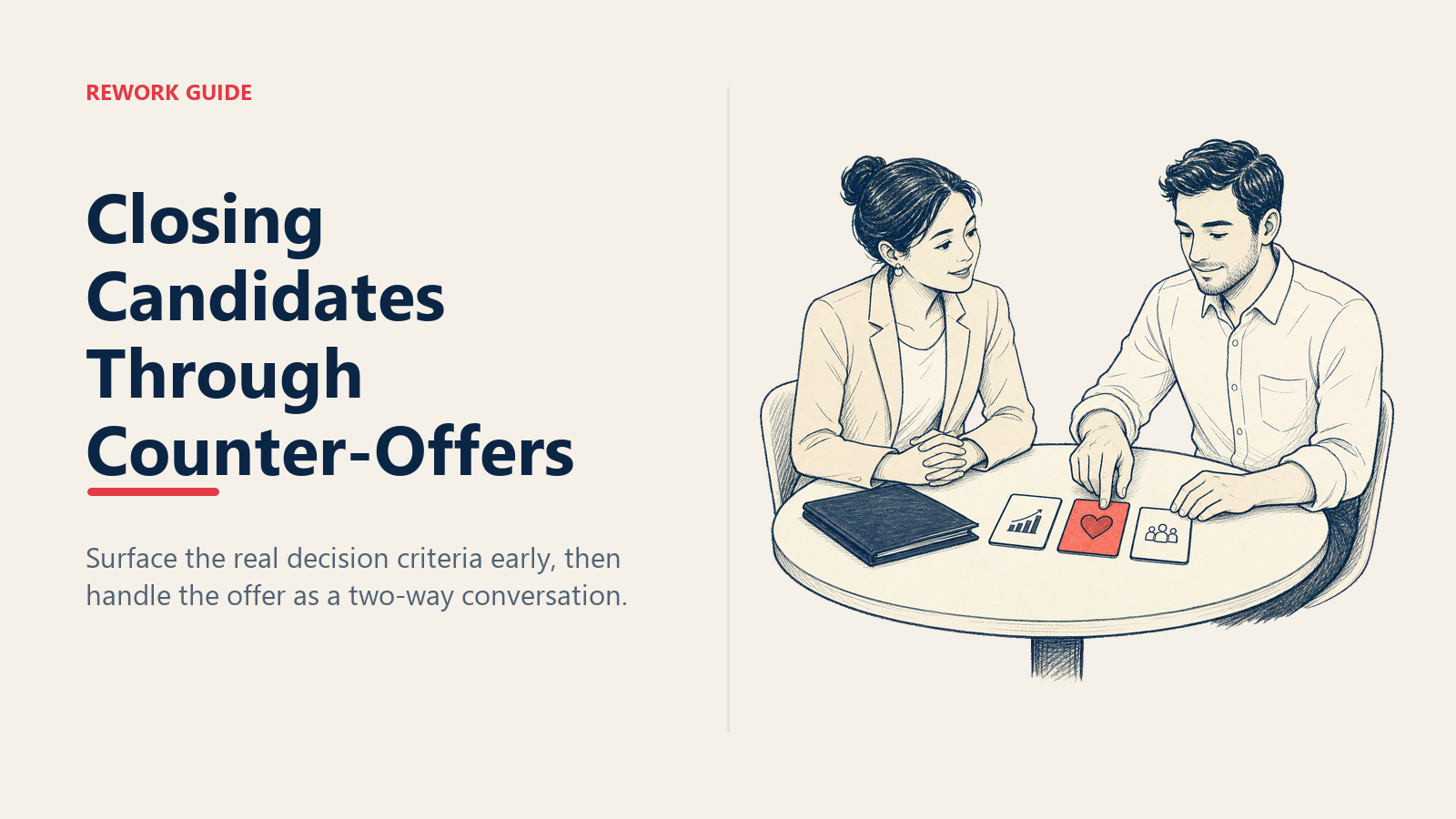 Closing Candidates Through Counter-Offers