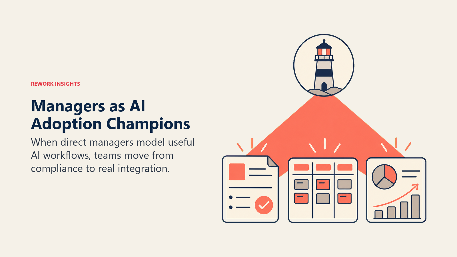 Managers as AI adoption champions sending credible workflow signals to their teams
