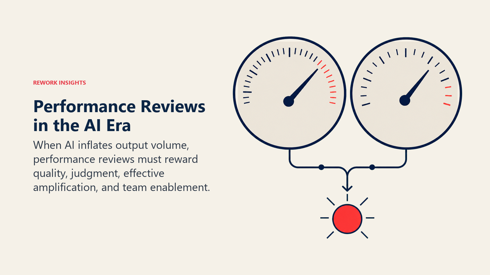 How AI changes performance measurement and reviews