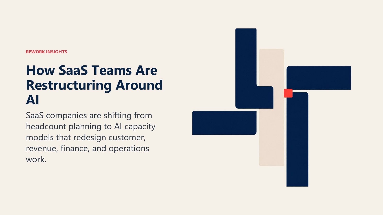 How SaaS companies are restructuring teams around AI in 2026