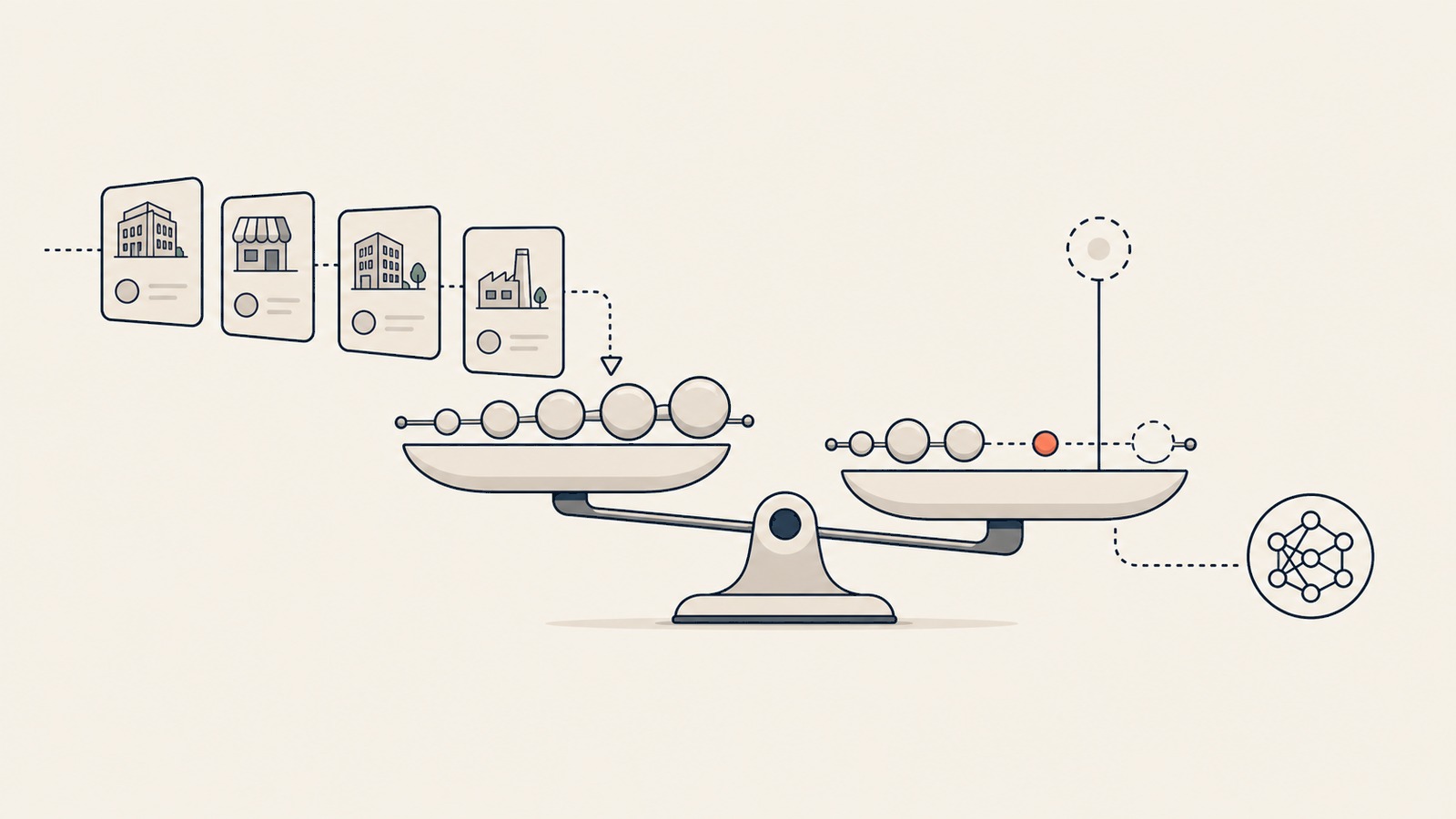 Visual inline AI Forecasting Agent menampilkan skala pipeline berbobot