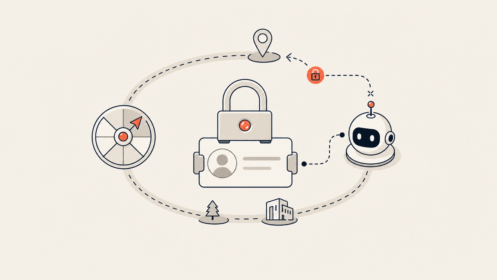 AI Lead Routing Agent visual interno que muestra el bloqueo de cuenta nominada
