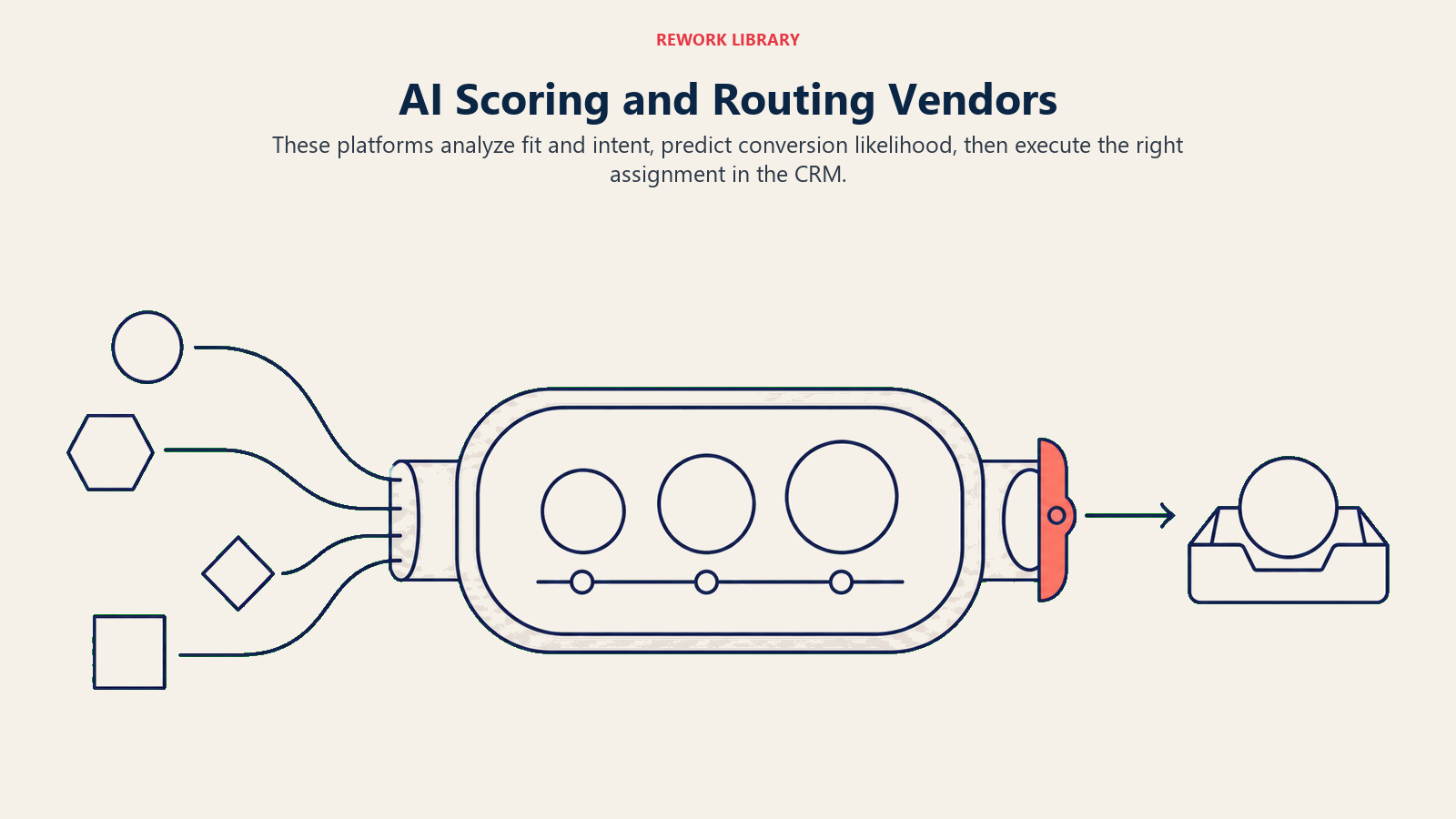AI scoring and routing vendors turning lead signals into ranked CRM assignments