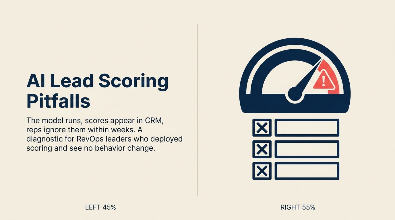 Những lỗi phổ biến khi triển khai AI lead scoring và cách khắc phục