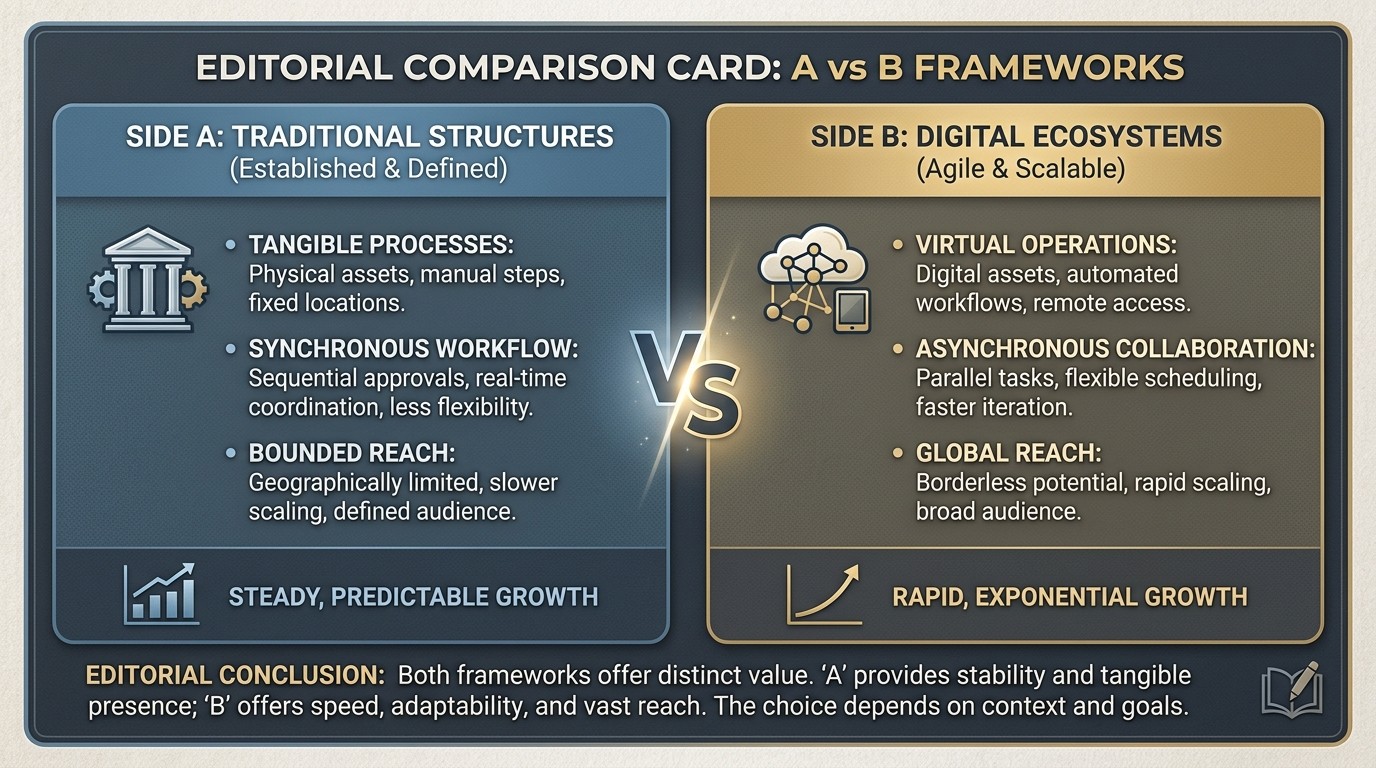Predictive AI vs Generative AI side-by-side comparison card