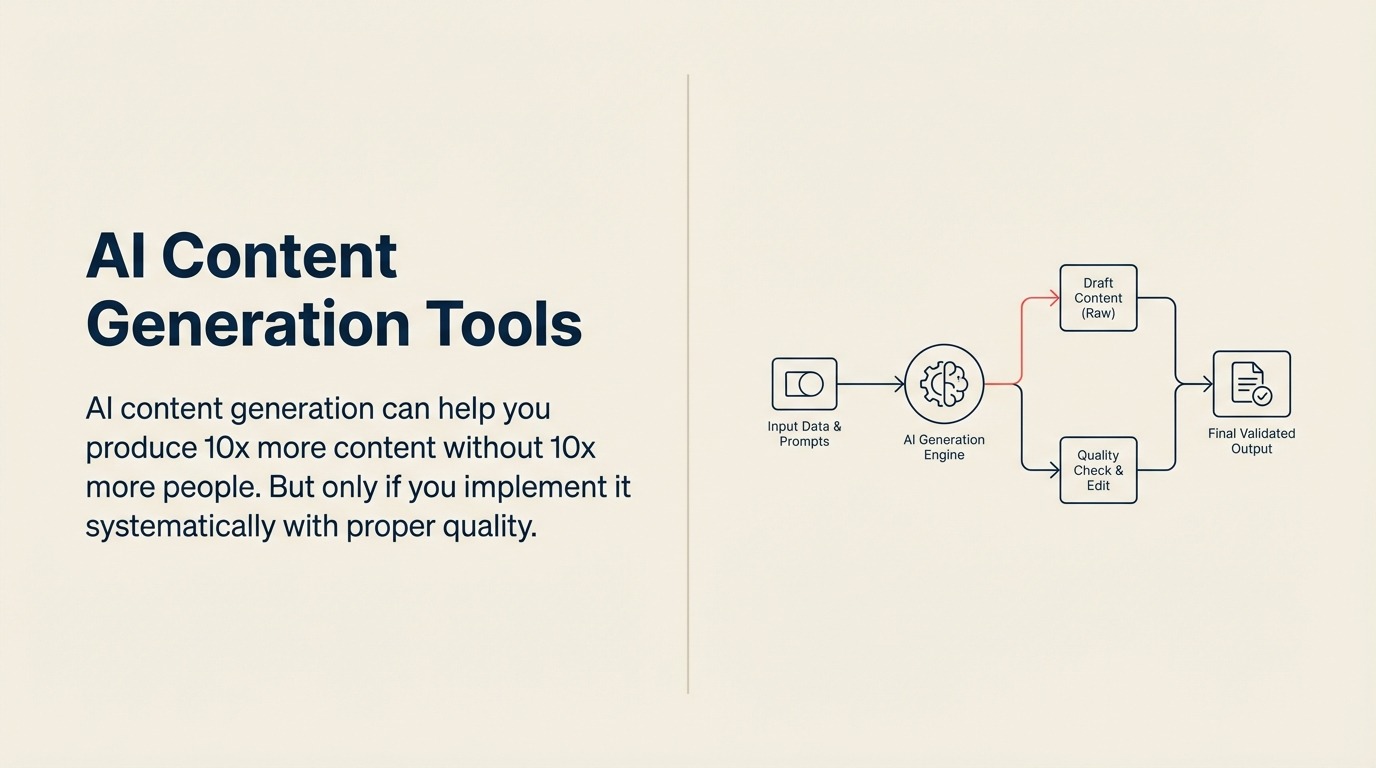 Ferramentas de Geração de Conteúdo com AI: Escale Suas Operações de Conteúdo com Automação Inteligente