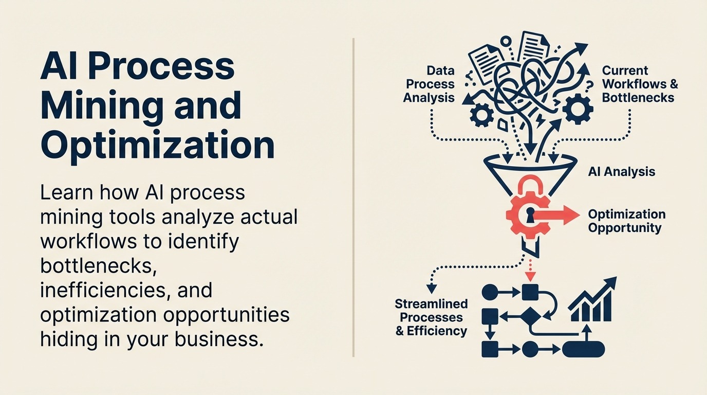AI Process Mining e Otimização: Descubra e Corrija Ineficiências de Processo