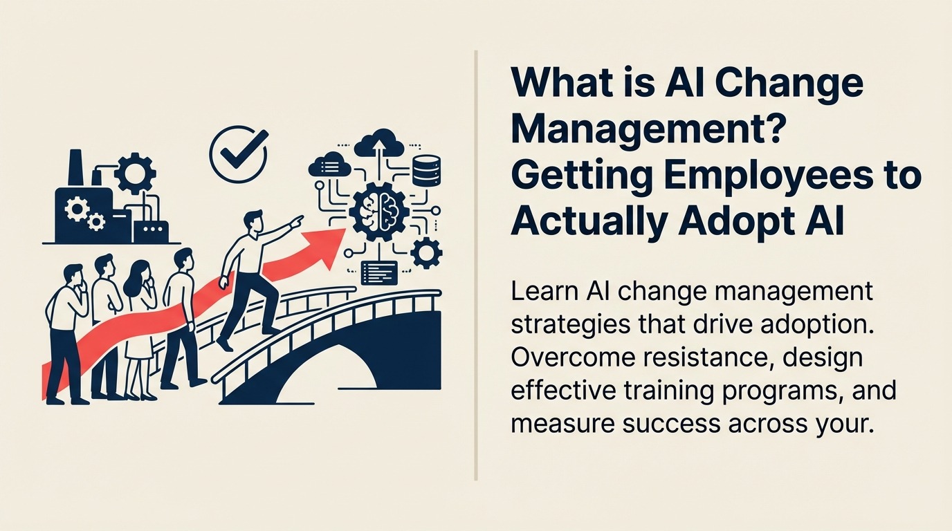 Apakah AI Change Management? Dapatkan Pekerja Benar-benar Guna AI