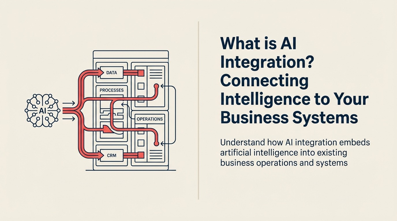 AI Integration Definition - Connecting intelligence to your business systems