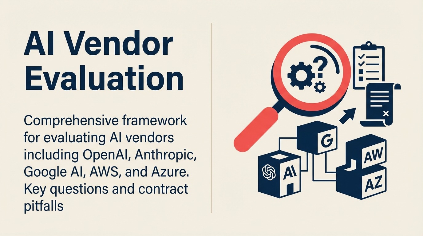 Penilaian Vendor AI: Membandingkan OpenAI, Anthropic, Google, dan AI Awan