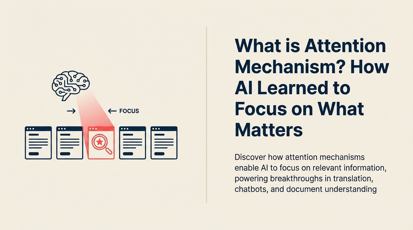Attention Mechanism Definition - How AI learned to focus on what matters