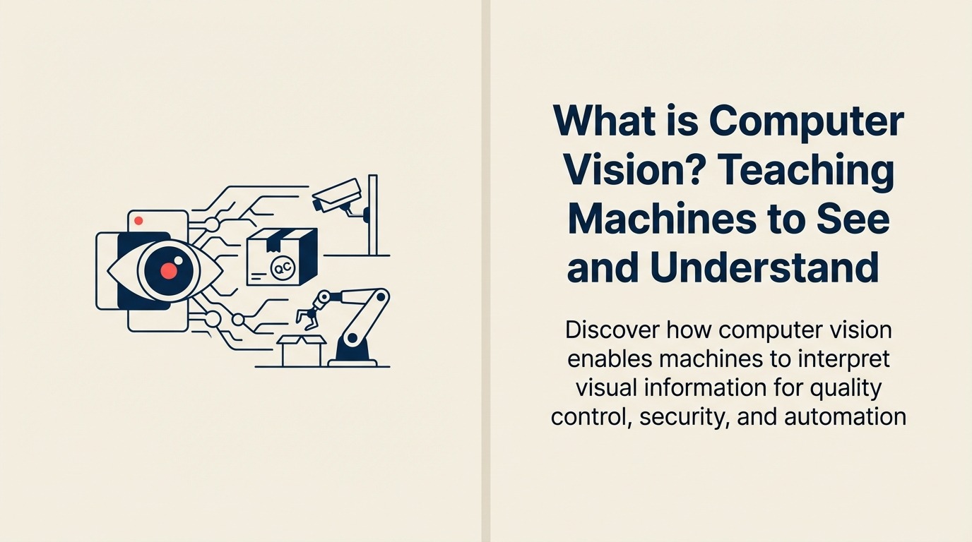 Computer Vision Definition - Teaching machines to see and understand