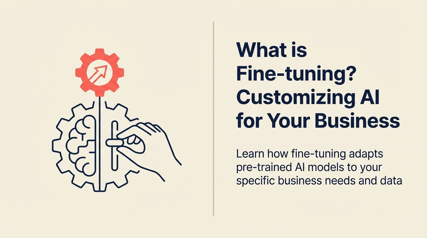 Fine-tuning Definition - Customizing AI for your business