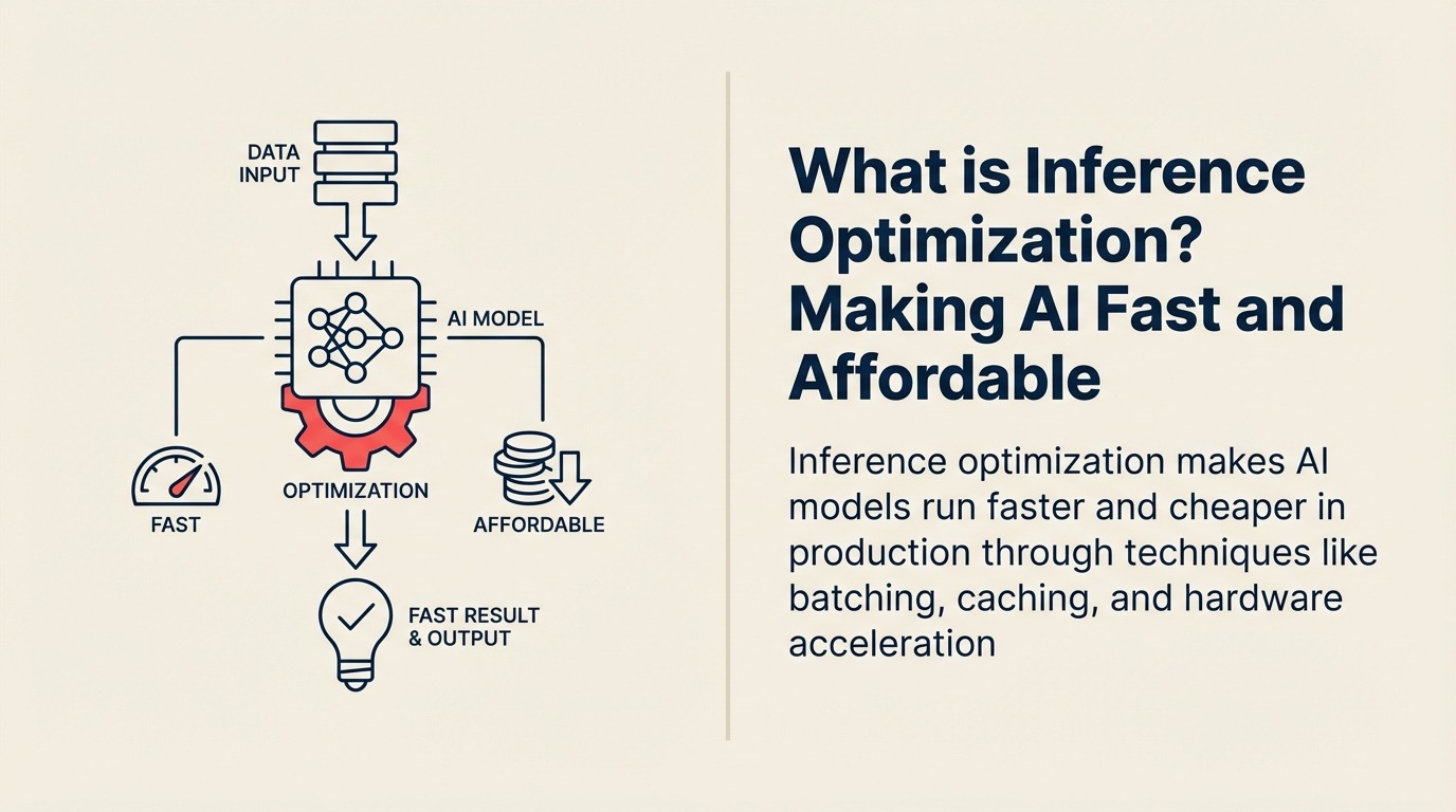Apakah Inference Optimization? Menjadikan AI Pantas dan Berpatutan