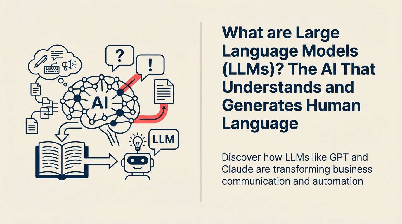 Large Language Models Definition - The AI that understands and generates human language