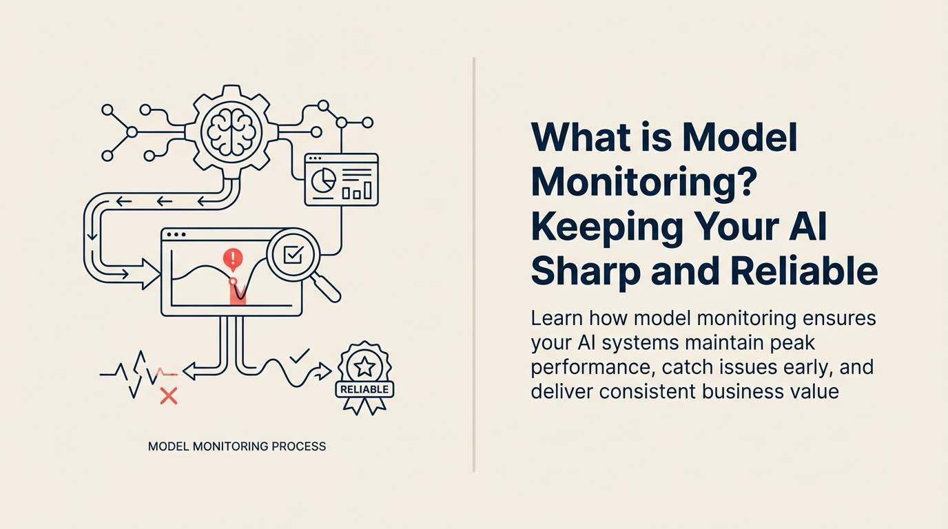 Was ist Model Monitoring? Ihre KI scharf und zuverlässig halten