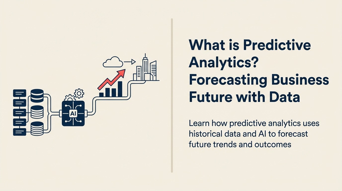 Predictive Analytics Definition - Forecasting business future with data
