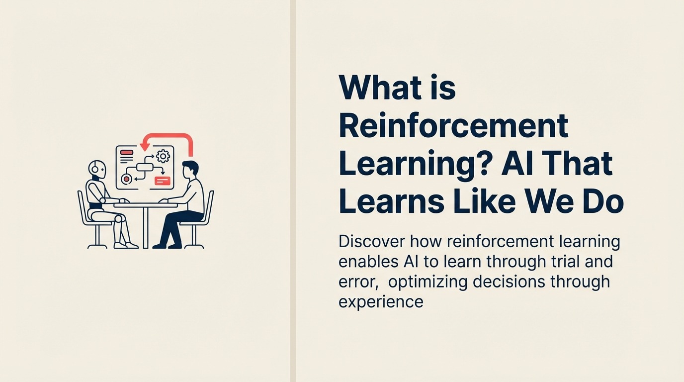 Reinforcement Learning Definition - AI that learns like we do