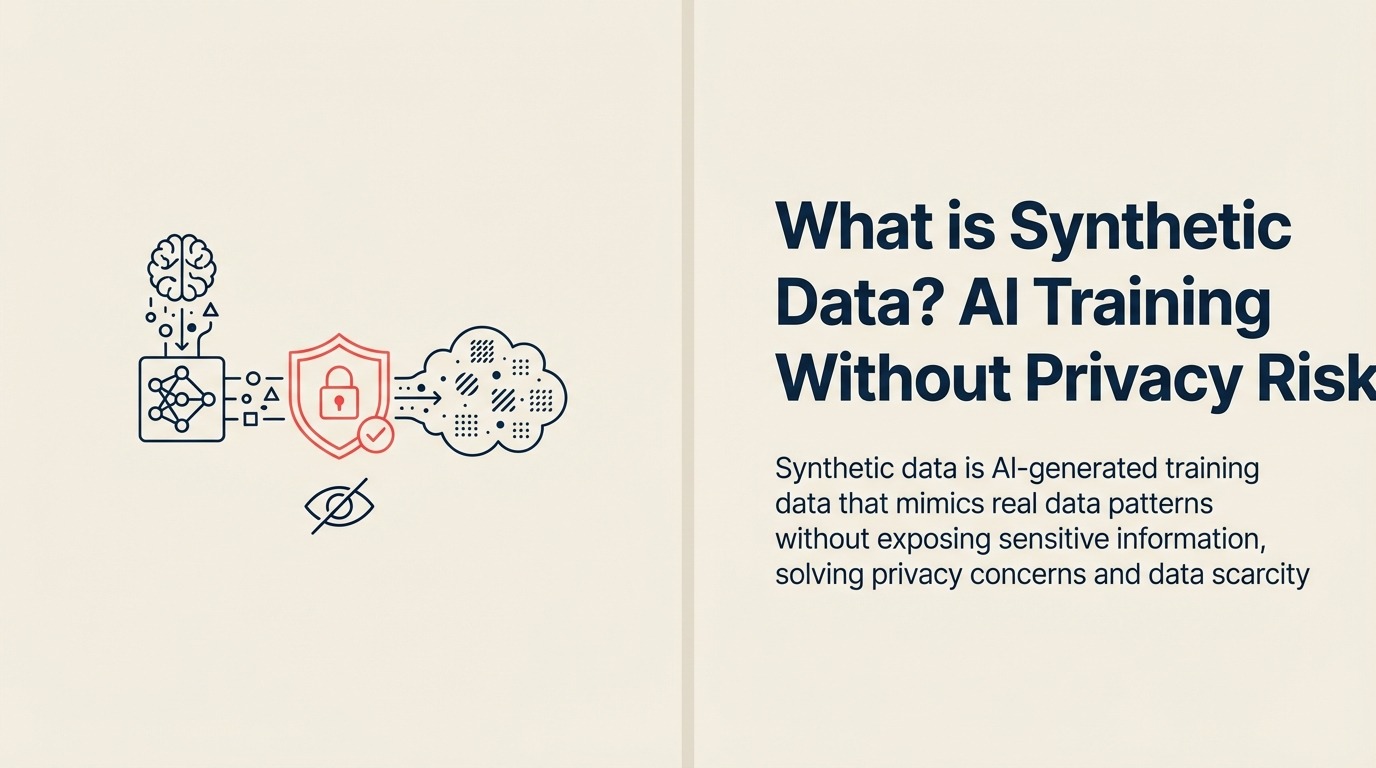 ¿Qué son los Synthetic Data? Entrenamiento de IA Sin Riesgos de Privacidad