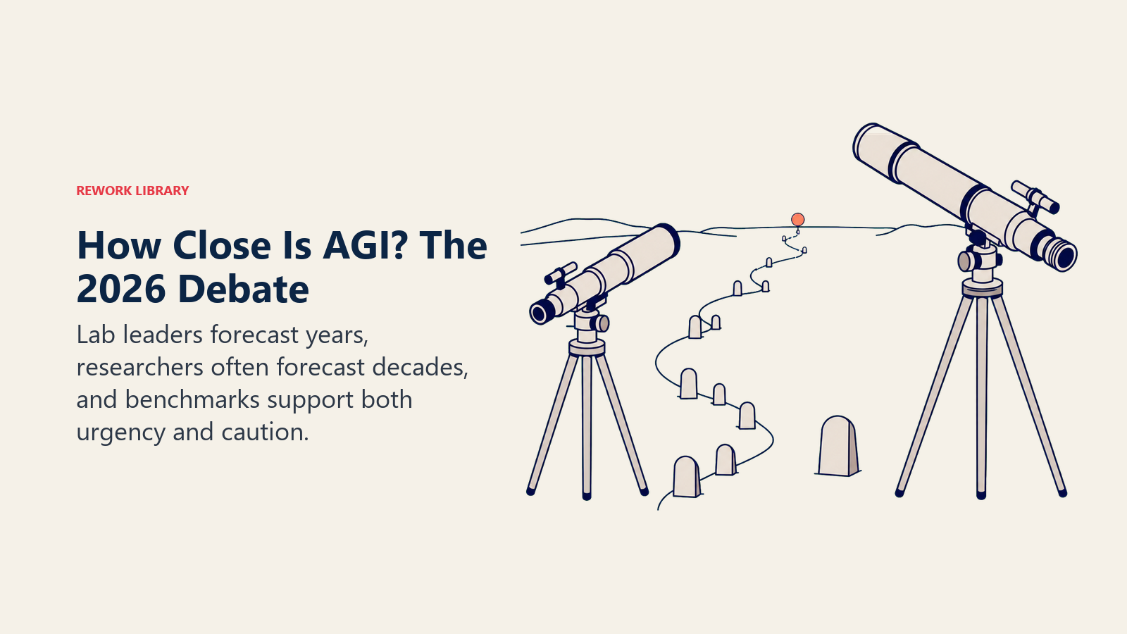 two differently calibrated telescopes estimating the distance to an AGI horizon marker