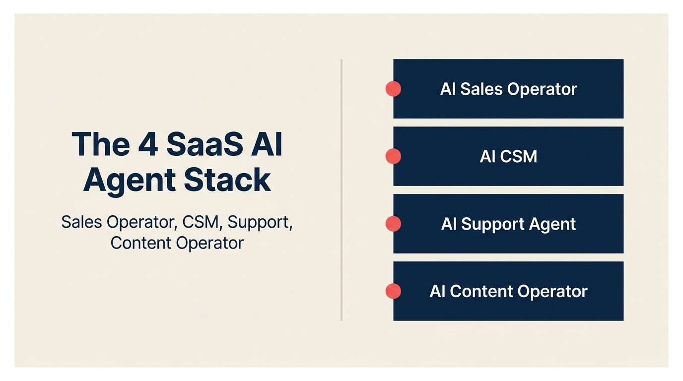 Bộ 4 AI Agent SaaS: Sales Operator, CSM, Support, Content Operator