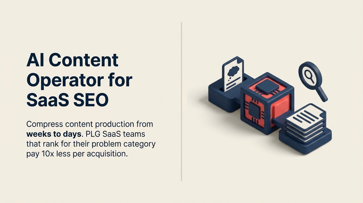 AI Content Operator: Scale SEO Content Cho SaaS Mà Không Chìm Trong Output Tầm Thường