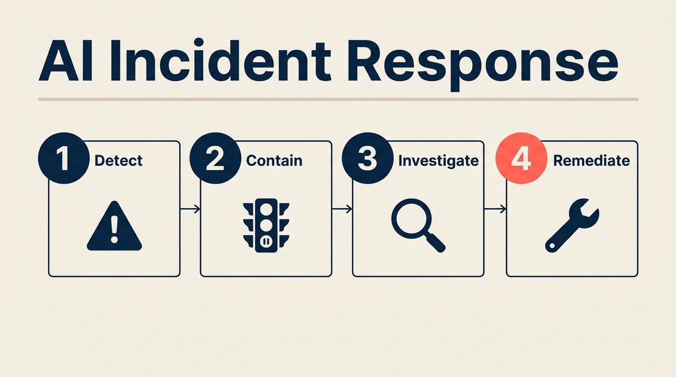AI Incident Response Playbook: Cách Phản Ứng Khi AI Thất Bại