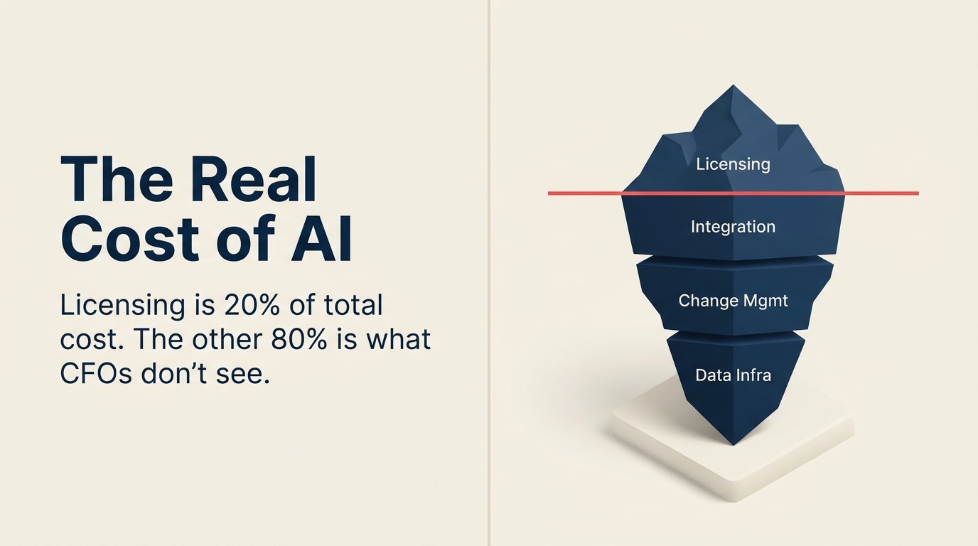 Chi phí thực sự của AI transformation: mô hình chi phí đầy đủ cho CFO và CEO