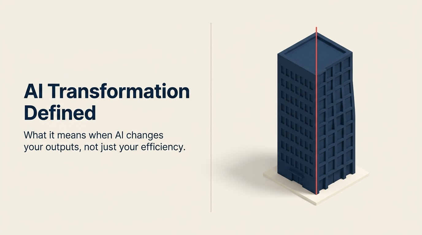 Chuyển đổi AI có nghĩa gì ở cấp C-level: định nghĩa và framework điều hành
