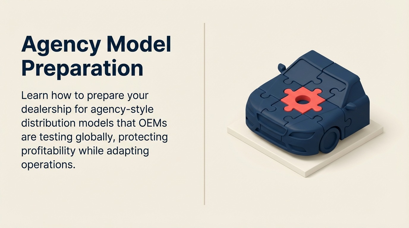 Preparación para el Modelo de Agencia: Cómo los Concesionarios Pueden Adaptarse a la Distribución de Ventas Directas - Guía 2026
