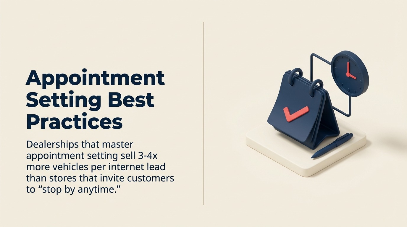 Mejores Prácticas de Programación de Citas: Convertir Leads en Visitas Confirmadas al Showroom - Guía 2026