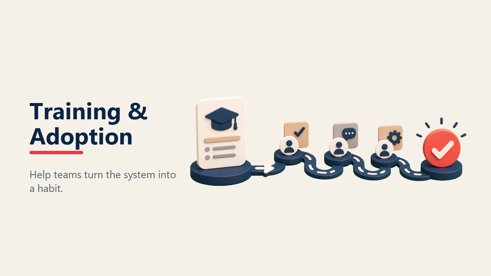 CRM training and adoption strategy