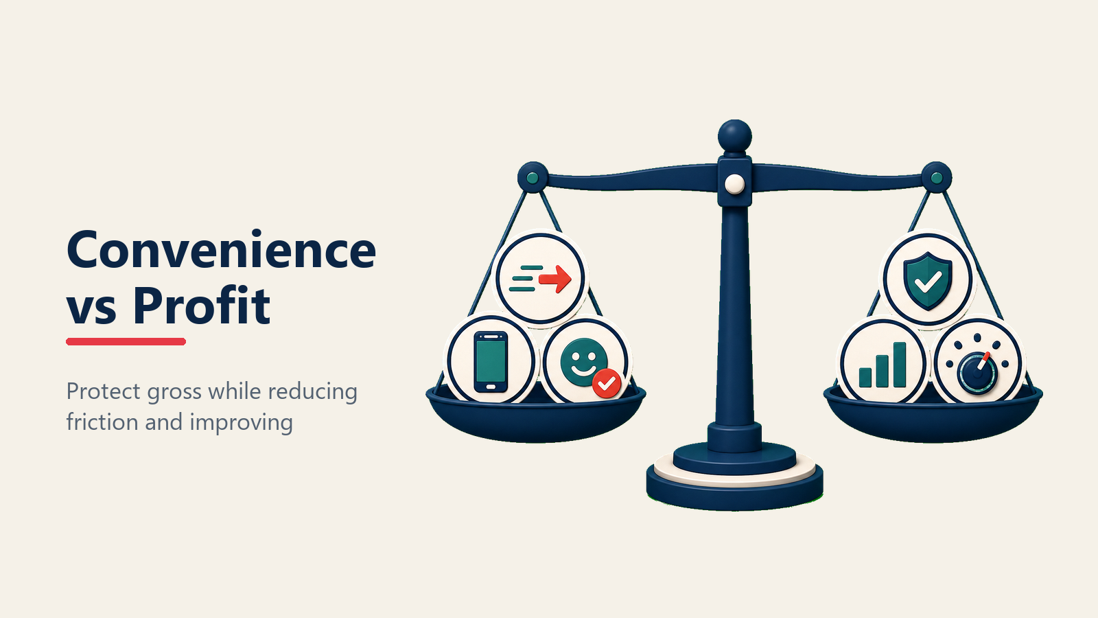Balance of convenience and profitability in digital retailing