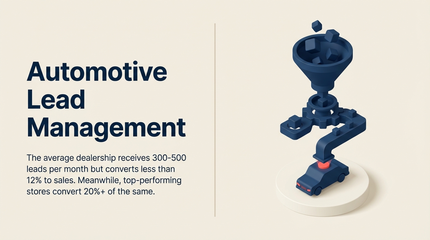 Gestión de Leads Automotrices: Construyendo Sistemas que Convierten Compradores de Internet en Compradores - Guía 2026
