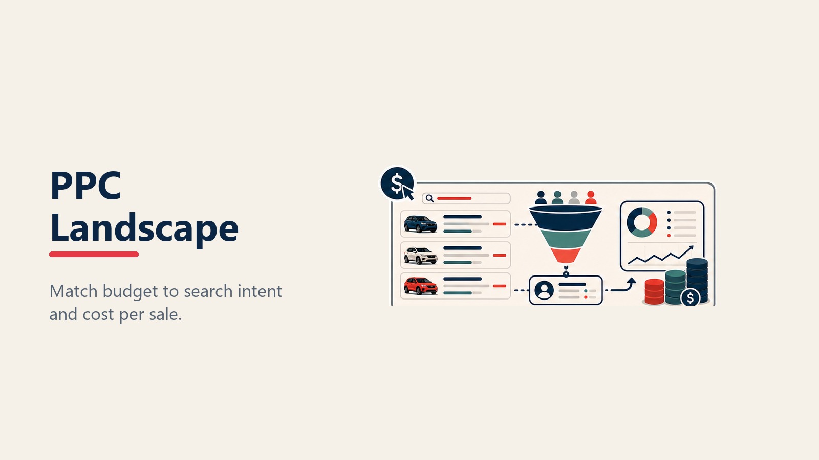 Automotive PPC landscape from paid search to cost per sale
