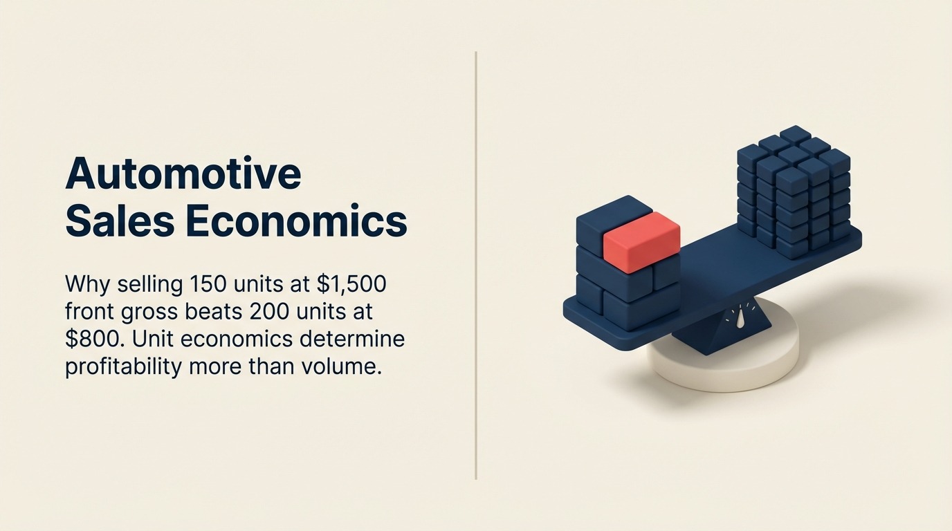 Economía de Ventas Automotrices - Guía 2026