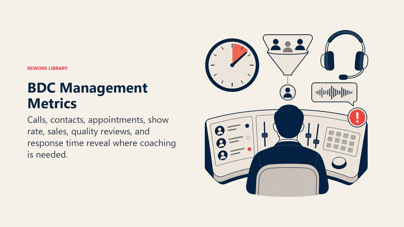 BDC Management Metrics illustrated with BDC metric console