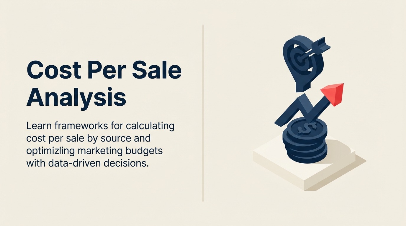 Análisis de Costo por Venta: Medición del ROI Real de Marketing en Retail Automotriz - Guía 2026