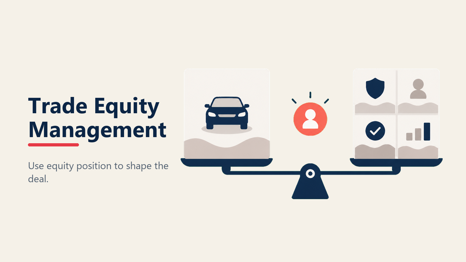 Trade-Equity-Management in der Deal-Struktur des Autohauses