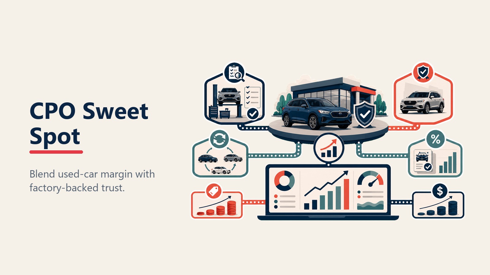 Certified pre-owned sweet spot for dealership profitability