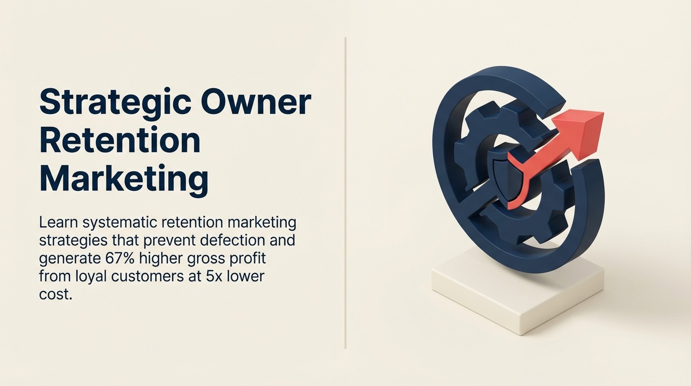 Marketing Estratégico de Retención de Propietarios: Manteniendo a los Clientes en la Familia de su Concesionario - Guía 2026